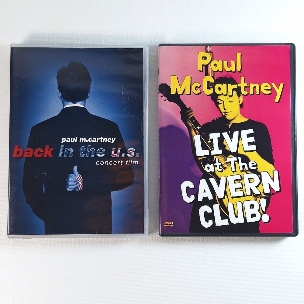 Paul McCartney Live at the Cavern Club & Back in the US DVD Concerts